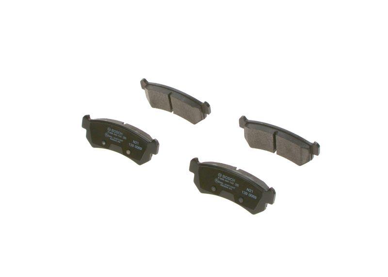 Kit de plaquettes de frein, frein à disque BOSCH 0 986 494 133