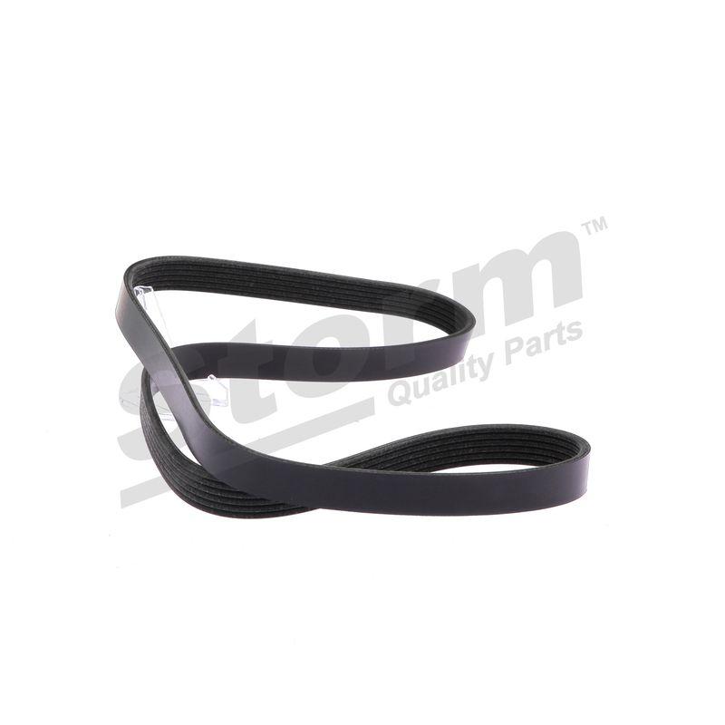 Courroie trapézoïdale à nervures STORM QUALITY PARTS STO6PK1355