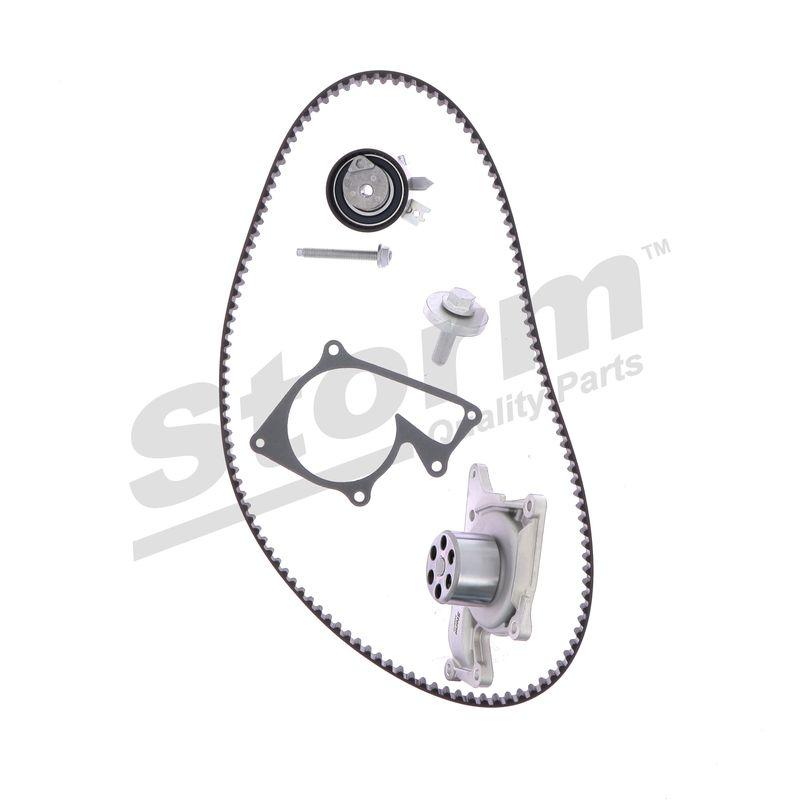 Pompe à eau + kit de courroie crantée STORM QUALITY PARTS 5550580KP