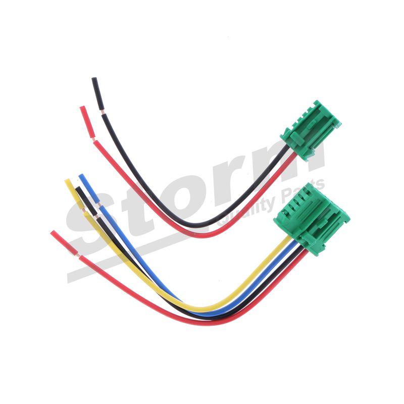 Kit rép. de câble, résistance (ventilateur d'habitacle) STORM QUALITY PARTS 888699
