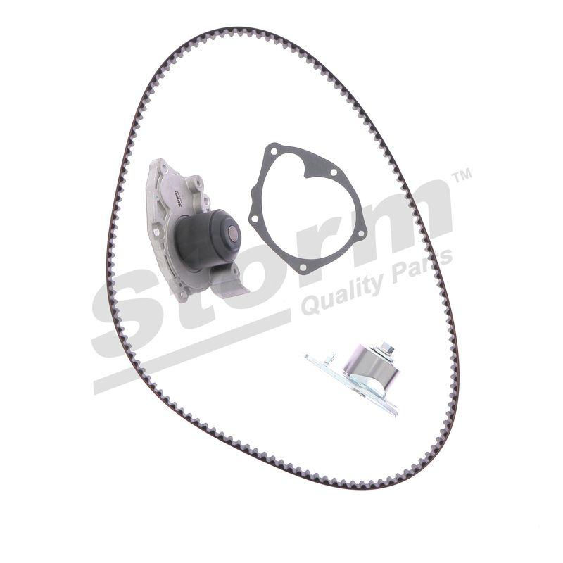 Pompe à eau + kit de courroie crantée STORM QUALITY PARTS 904509KP