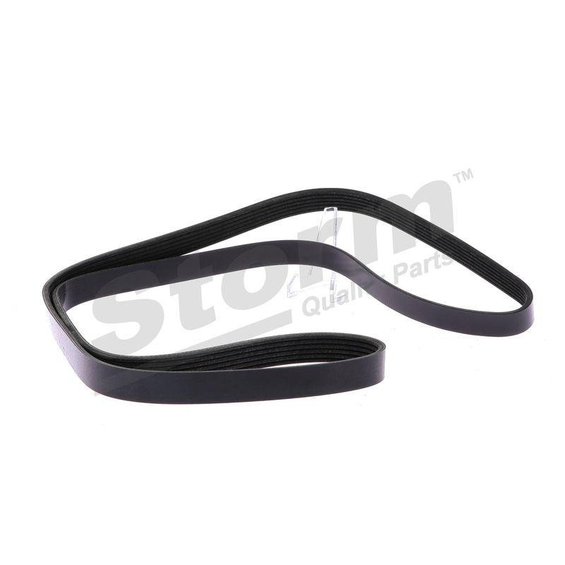 Courroie trapézoïdale à nervures STORM QUALITY PARTS STO6PK1725