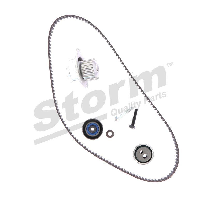 Pompe à eau + kit de courroie crantée STORM QUALITY PARTS 5550111KP