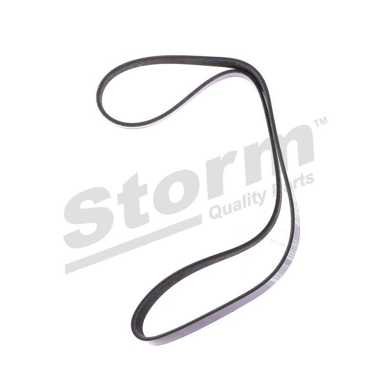 Courroie trapézoïdale à nervures STORM QUALITY PARTS STO6PK1183