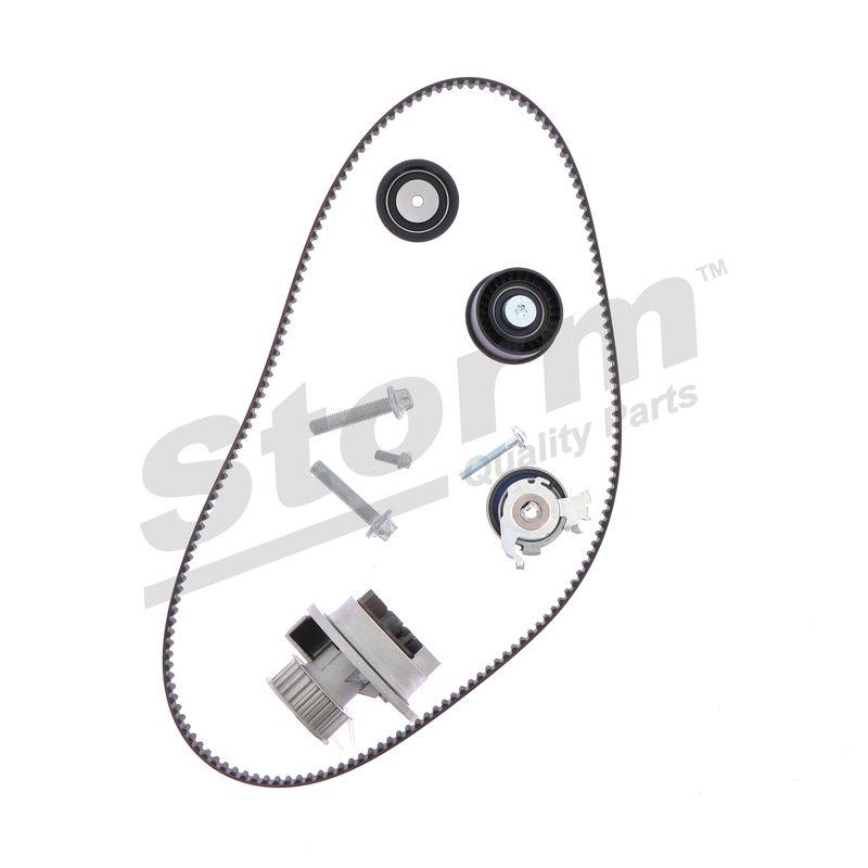 Pompe à eau + kit de courroie crantée STORM QUALITY PARTS 904388KP
