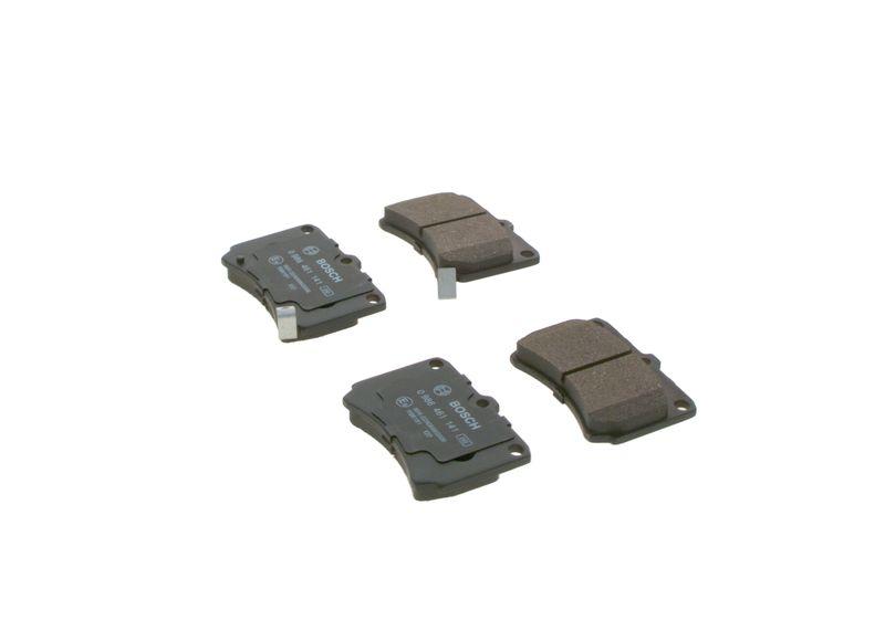 Kit de plaquettes de frein, frein à disque BOSCH 0 986 461 141