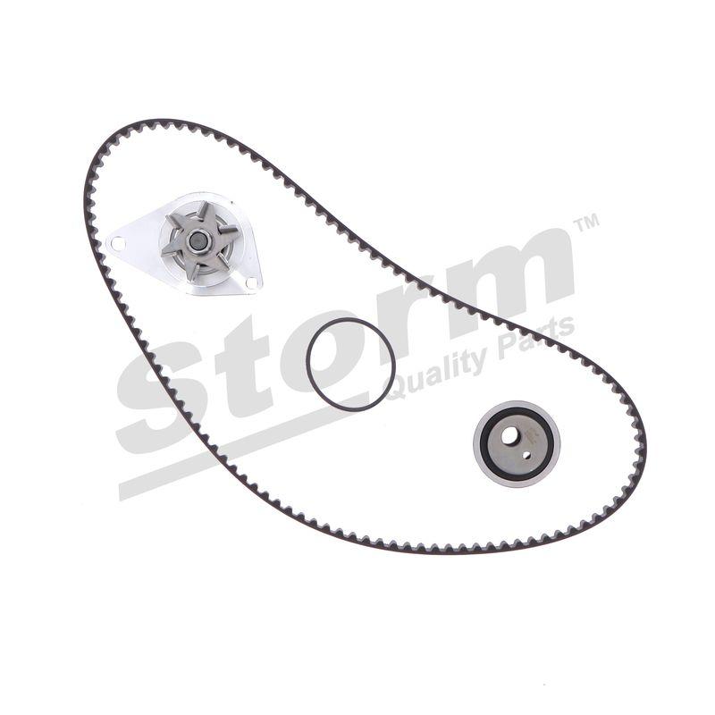 Pompe à eau + kit de courroie crantée STORM QUALITY PARTS 5550109KP