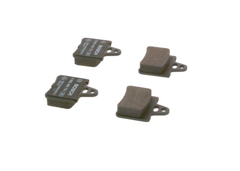 Kit de plaquettes de frein, frein à disque BOSCH 0 986 465 751