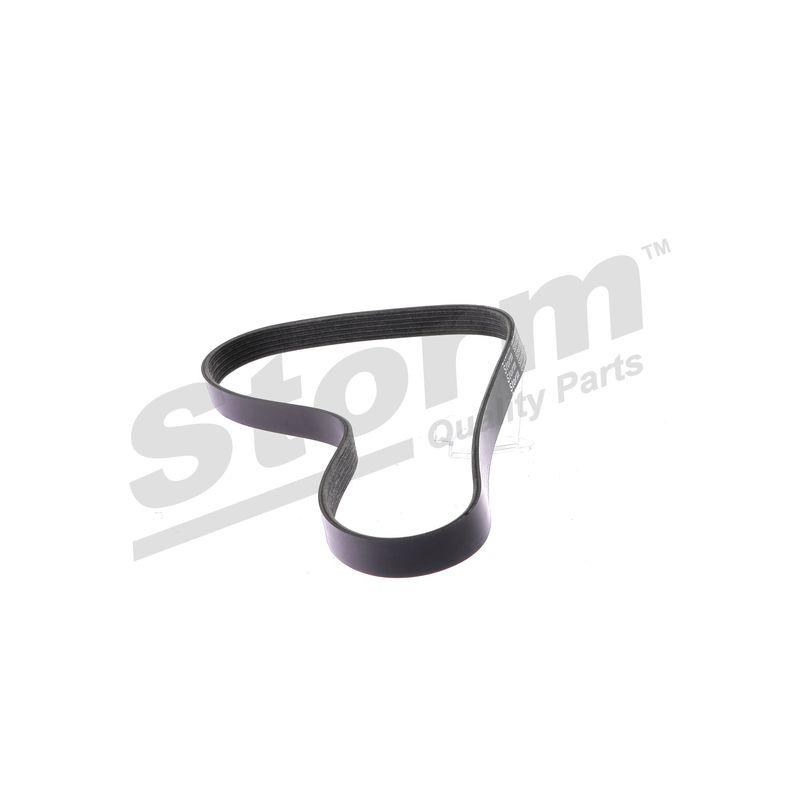 Courroie trapézoïdale à nervures STORM QUALITY PARTS STO6PK1019