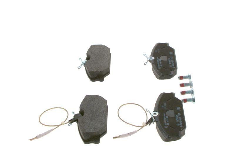 Kit de plaquettes de frein, frein à disque BOSCH 0 986 461 765