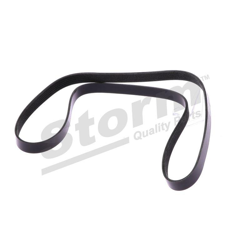 Courroie trapézoïdale à nervures STORM QUALITY PARTS STO6PK1453