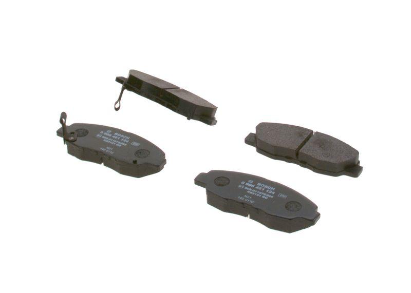 Kit de plaquettes de frein, frein à disque BOSCH 0 986 461 124