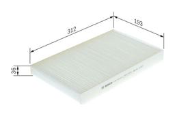 Filtre, air de l'habitacle BOSCH 1987432024