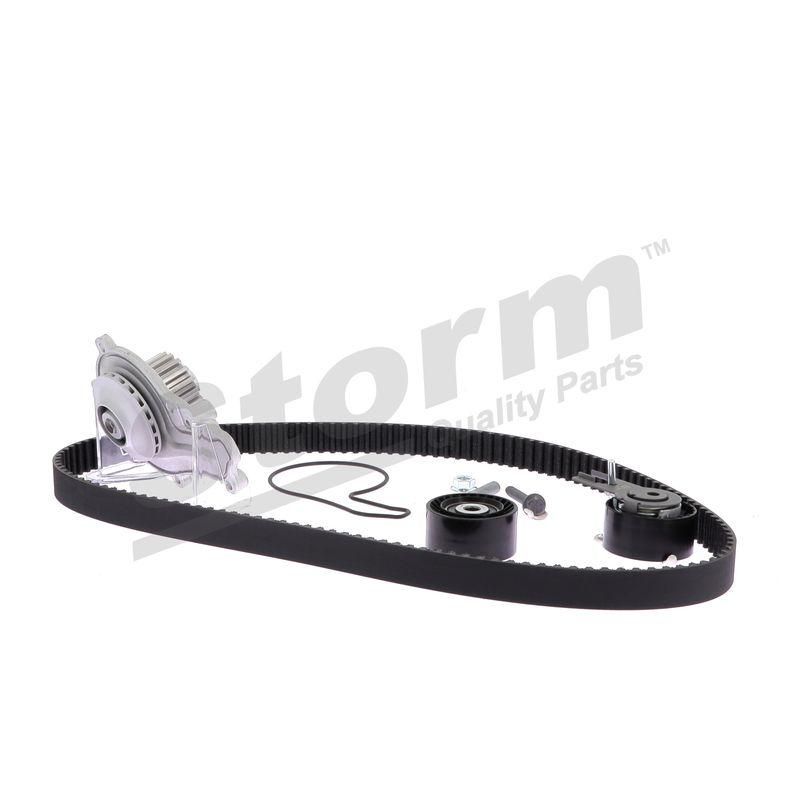 Pompe à eau + kit de courroie crantée STORM QUALITY PARTS 904487KP