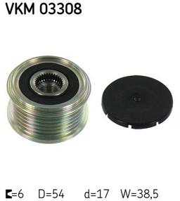Poulie roue libre, alternateur SKF VKM 03308