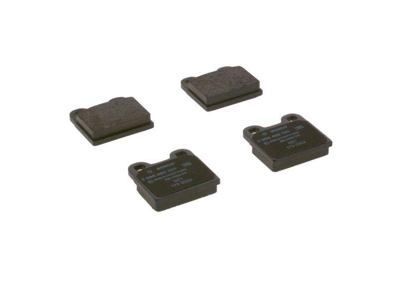 Kit de plaquettes de frein, frein à disque BOSCH 0 986 460 101