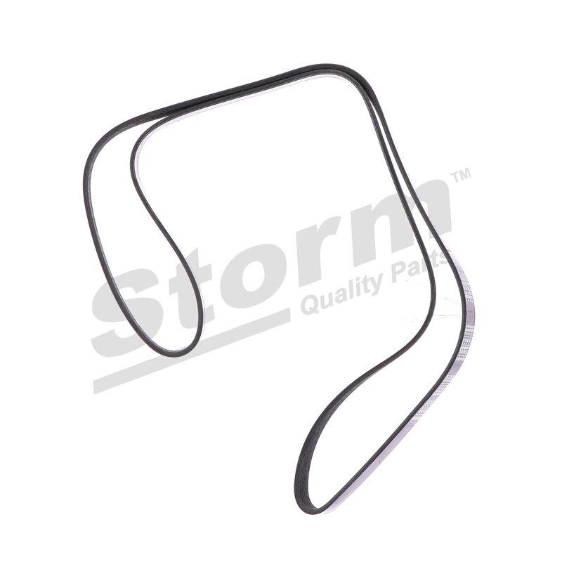 Courroie trapézoïdale à nervures STORM QUALITY PARTS STO6PK1792