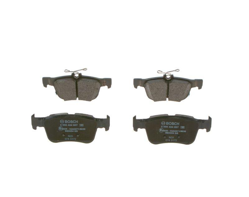 Kit de plaquettes de frein, frein à disque BOSCH 0 986 424 807