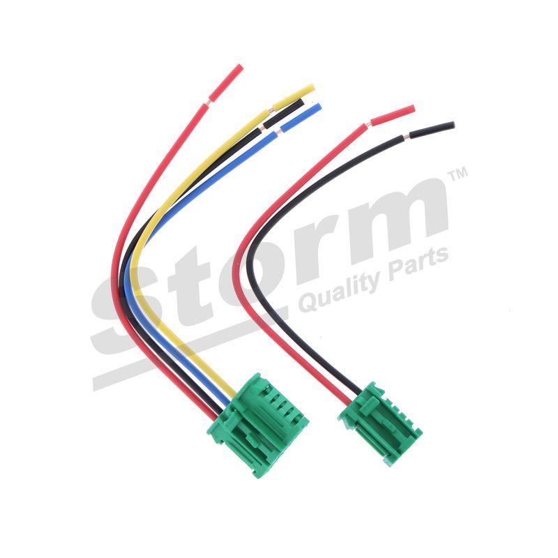 Kit rép. de câble, résistance (ventilateur d'habitacle) STORM QUALITY PARTS 888699