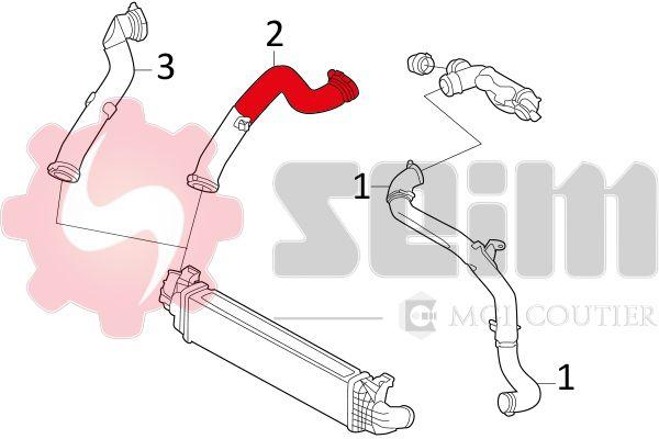 Gaine de suralimentation SEIM 981238