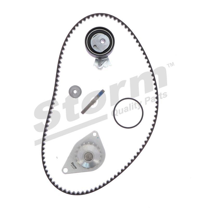 Pompe à eau + kit de courroie crantée STORM QUALITY PARTS 904463KP