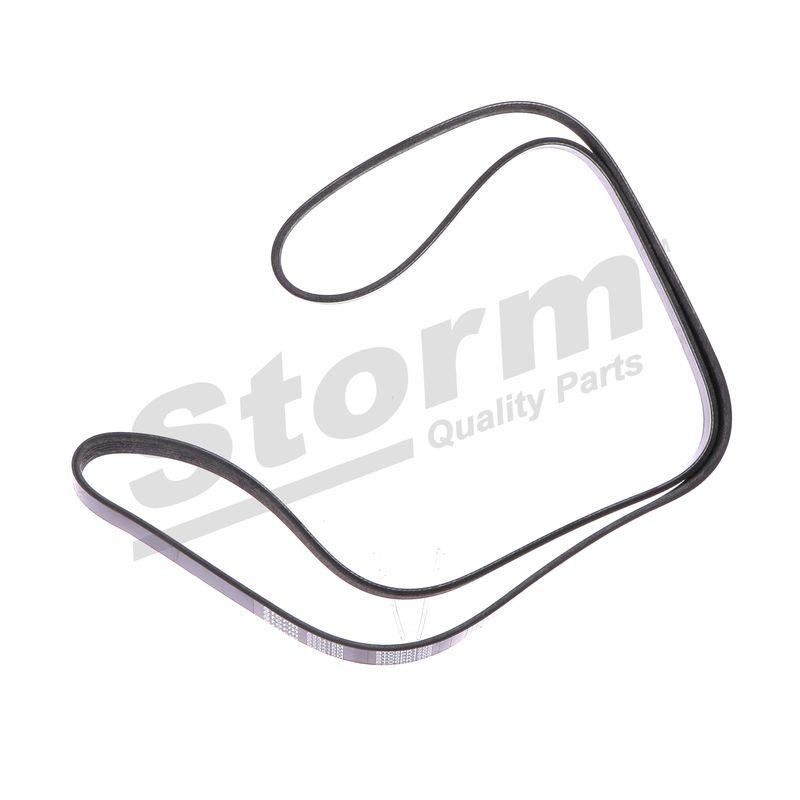 Courroie trapézoïdale à nervures STORM QUALITY PARTS STO6PK1708