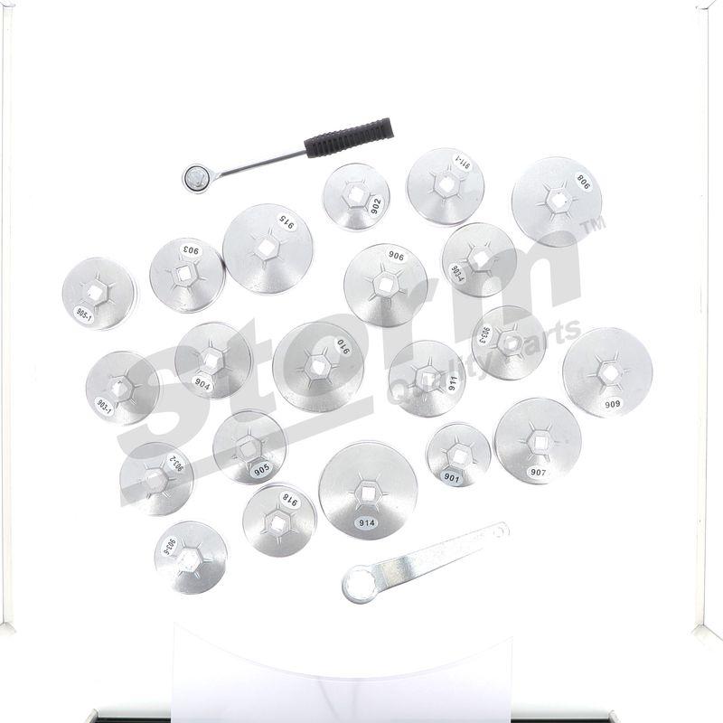 Kit clé coiffe pour filtre à huile STORM QUALITY PARTS 555509
