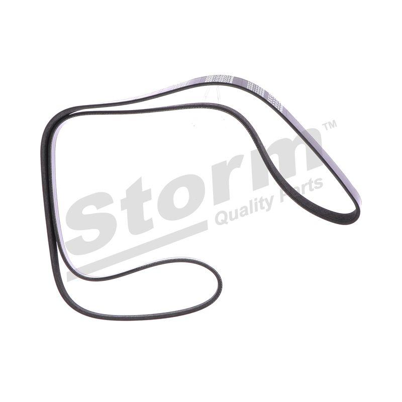 Courroie trapézoïdale à nervures STORM QUALITY PARTS STO6PK1688