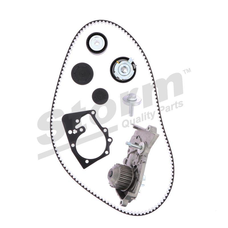 Pompe à eau + kit de courroie crantée STORM QUALITY PARTS 914560KP