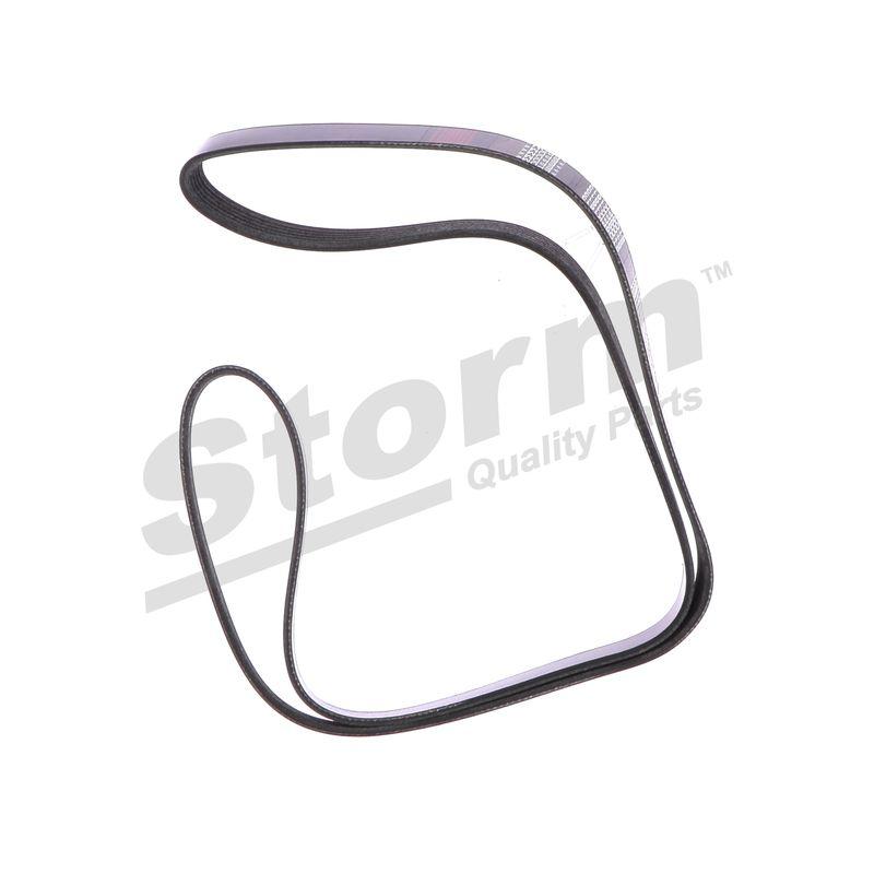 Courroie trapézoïdale à nervures STORM QUALITY PARTS STO6PK1613