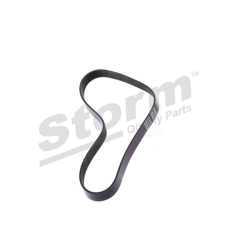 Courroie trapézoïdale à nervures STORM QUALITY PARTS STO6PK1019