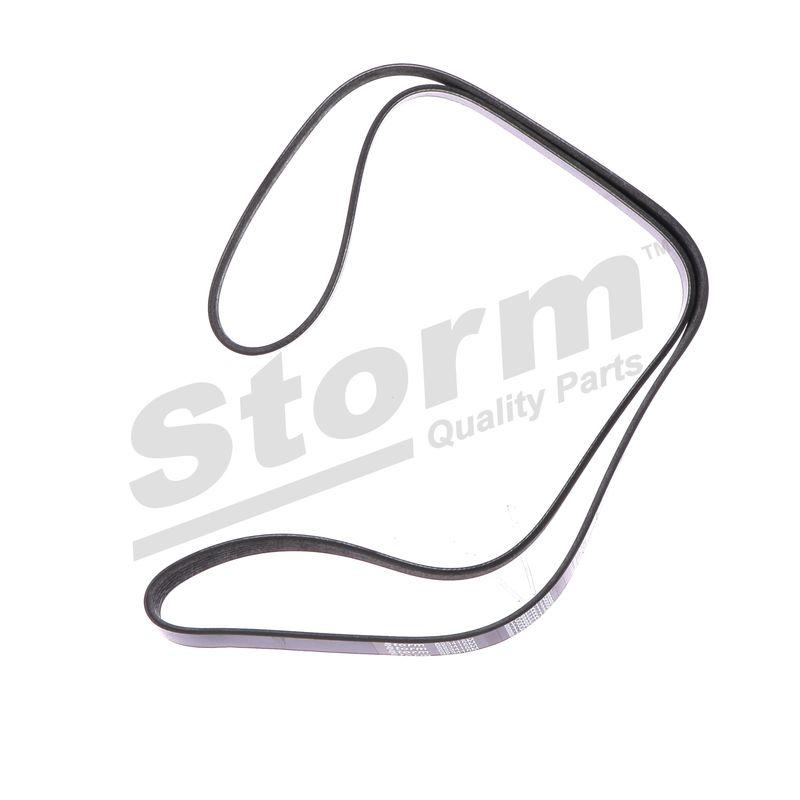 Courroie trapézoïdale à nervures STORM QUALITY PARTS STO6PK1708