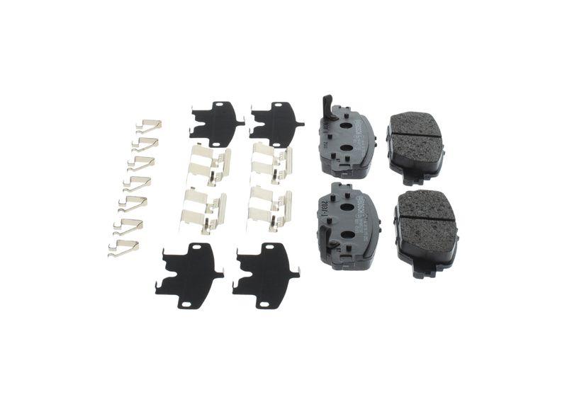 Kit de plaquettes de frein, frein à disque BOSCH 0986460138