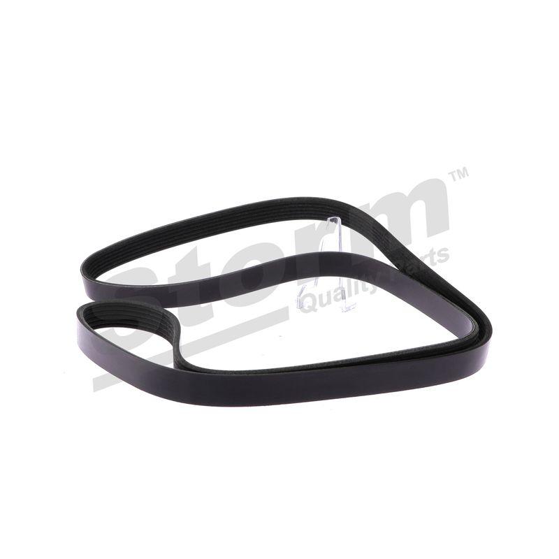 Courroie trapézoïdale à nervures STORM QUALITY PARTS STO6PK1750