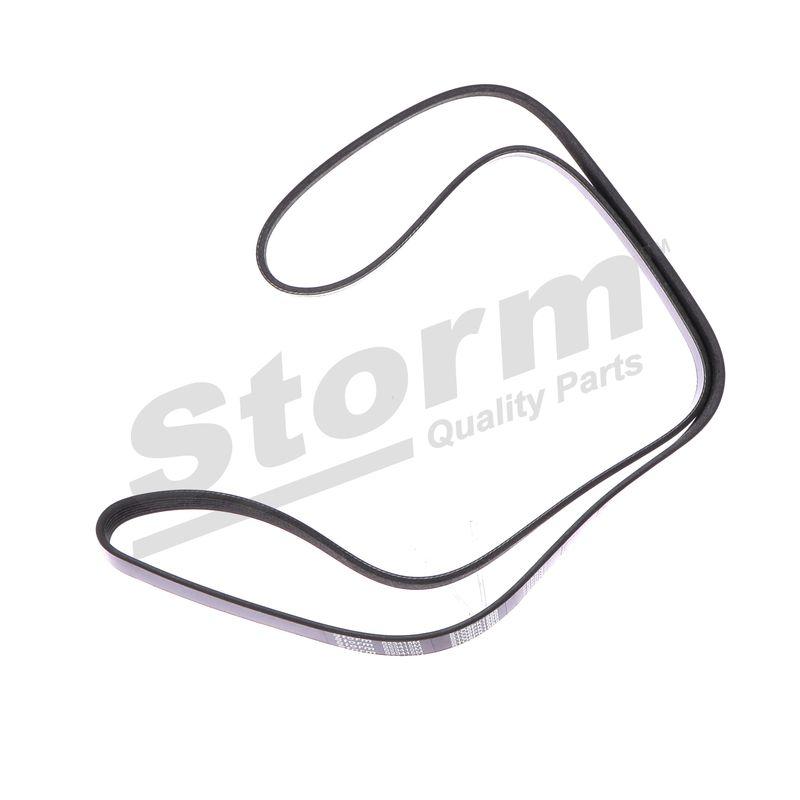 Courroie trapézoïdale à nervures STORM QUALITY PARTS STO6PK1688