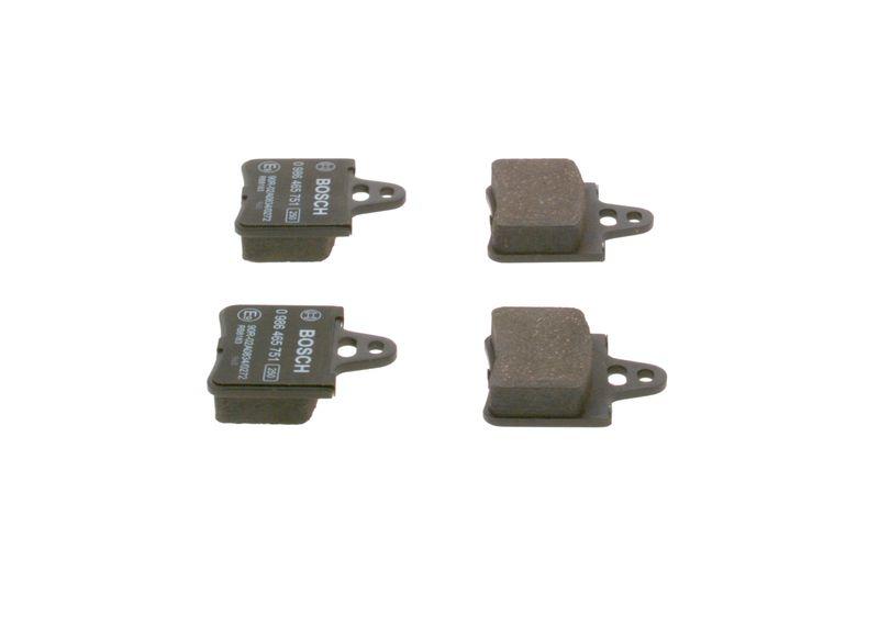 Kit de plaquettes de frein, frein à disque BOSCH 0 986 465 751