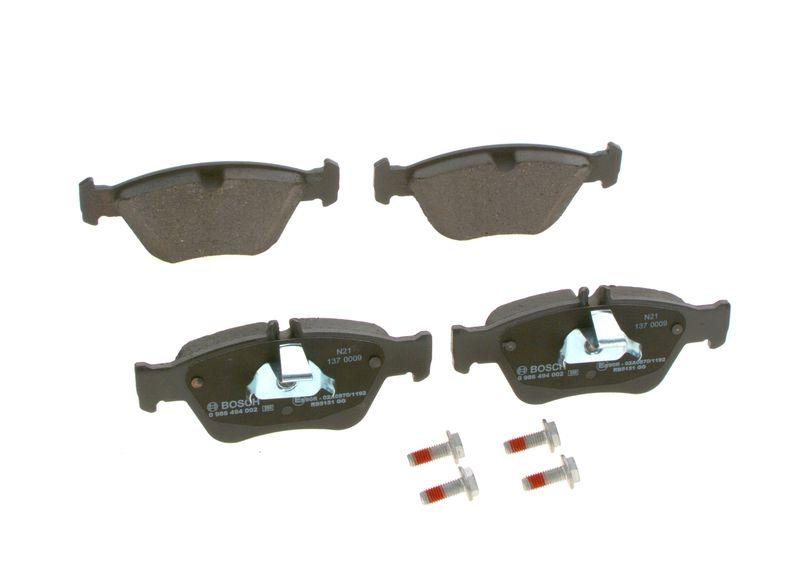 Kit de plaquettes de frein, frein à disque BOSCH 0 986 494 002