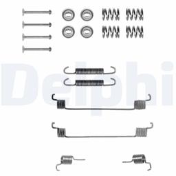 Kit d'accessoires, mâchoire de frein DELPHI LY1061