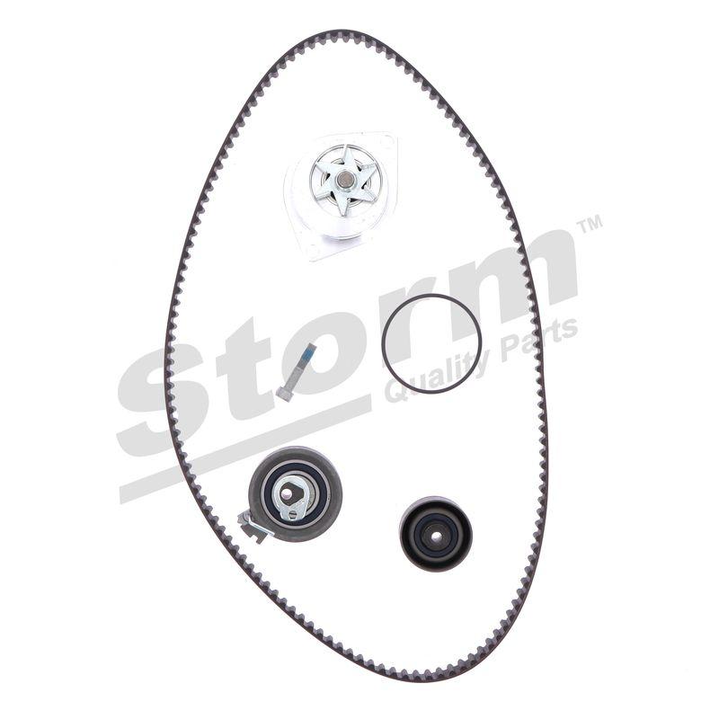 Pompe à eau + kit de courroie crantée STORM QUALITY PARTS 904470KP