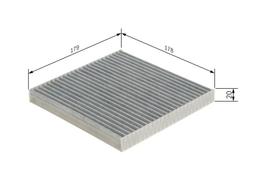 Filtre, air de l'habitacle BOSCH 1 987 432 566