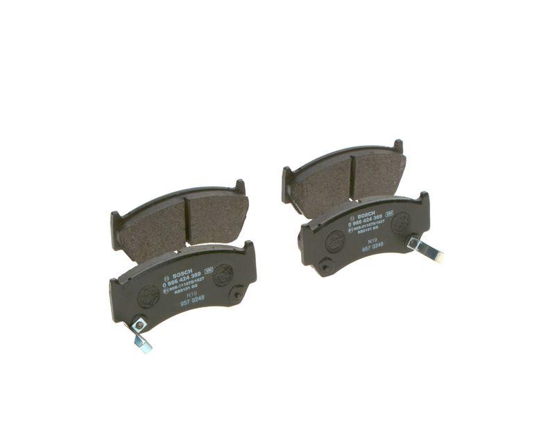 Kit de plaquettes de frein, frein à disque BOSCH 0 986 424 369