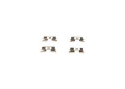 Kit d'accessoires, plaquette de frein à disque BOSCH 1 987 474 465