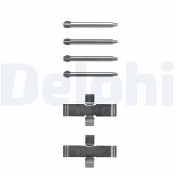 Kit d'accessoires, plaquette de frein à disque DELPHI LX0093
