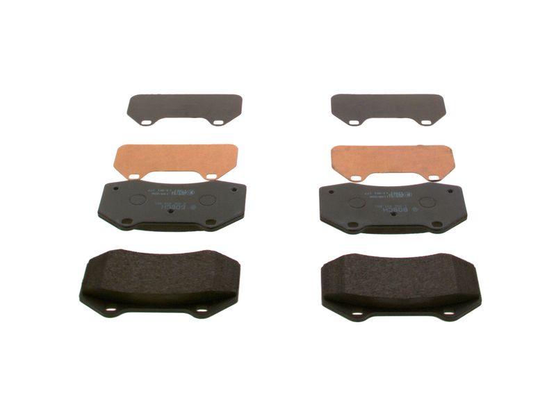 Kit de plaquettes de frein, frein à disque BOSCH 0 986 494 551