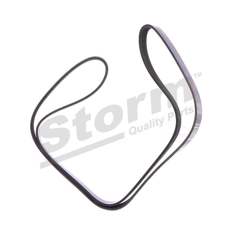 Courroie trapézoïdale à nervures STORM QUALITY PARTS STO6PK1613