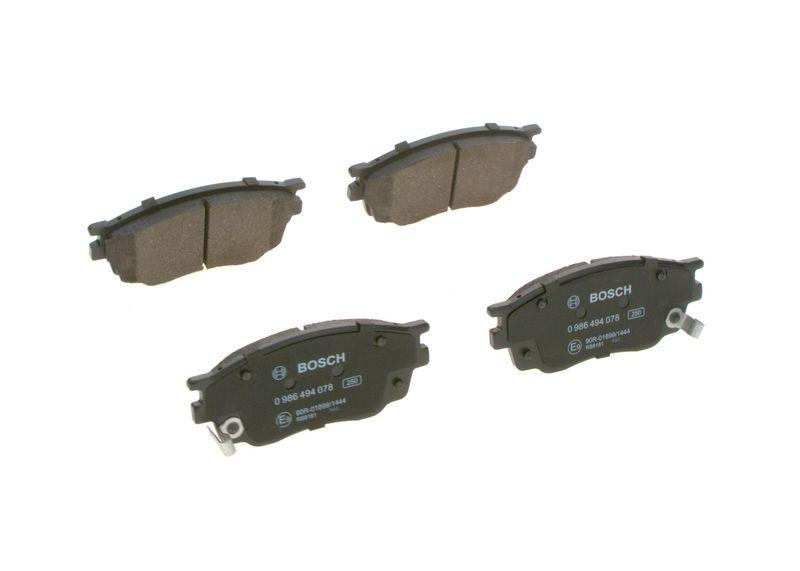 Kit de plaquettes de frein, frein à disque BOSCH 0 986 494 078