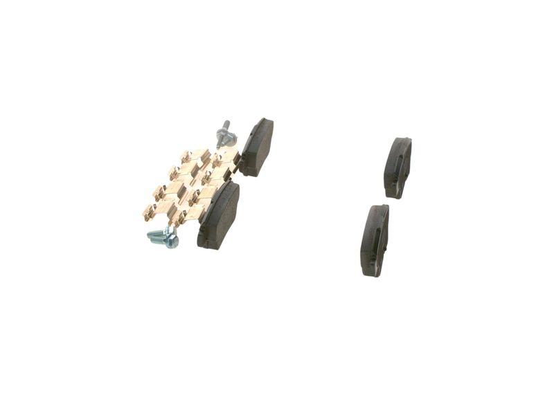 Kit de plaquettes de frein, frein à disque BOSCH 0 986 494 222