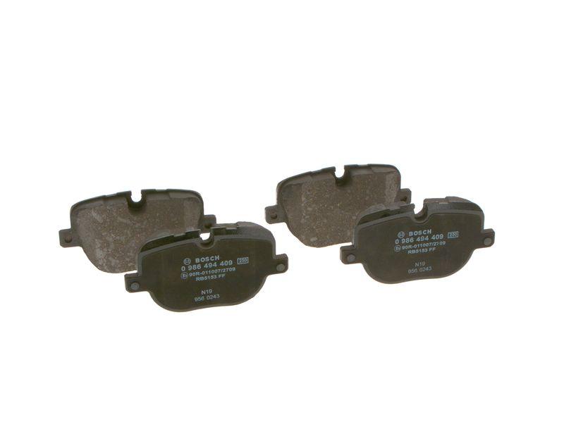 Kit de plaquettes de frein, frein à disque BOSCH 0 986 494 409