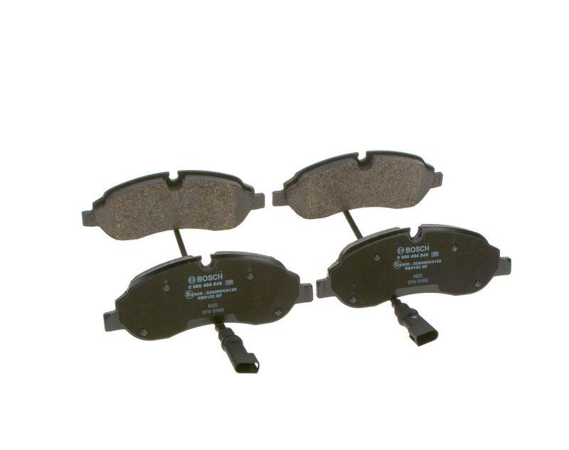 Kit de plaquettes de frein, frein à disque BOSCH 0 986 494 845