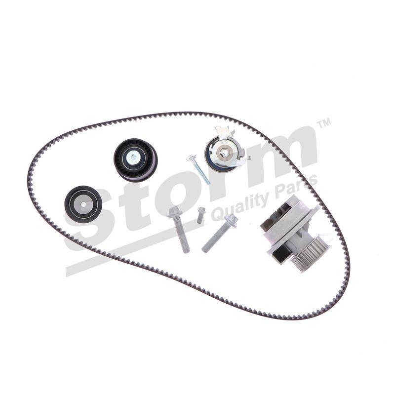 Pompe à eau + kit de courroie crantée STORM QUALITY PARTS 904388KP